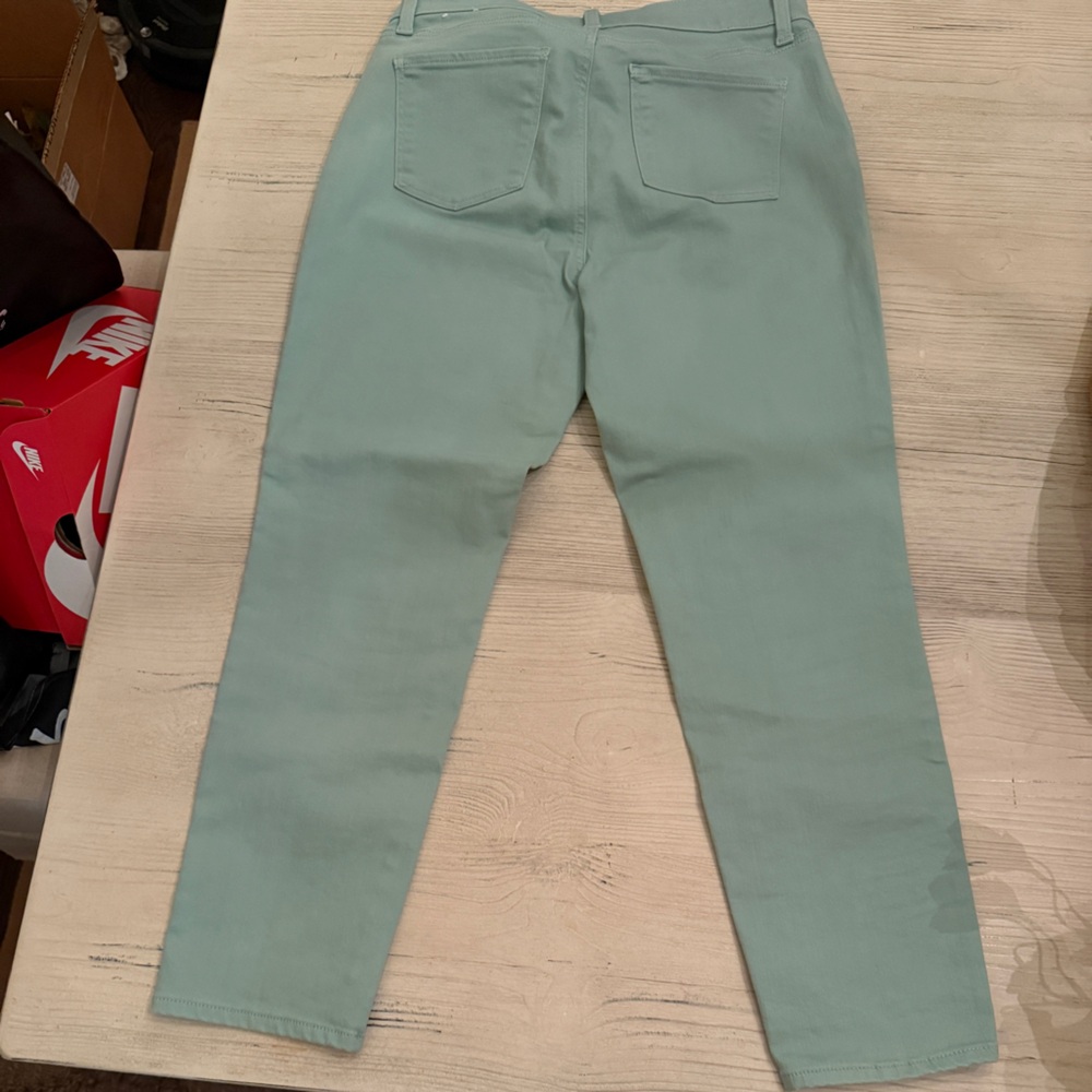 Talbots Mint Green Casual Pull-On Jeans